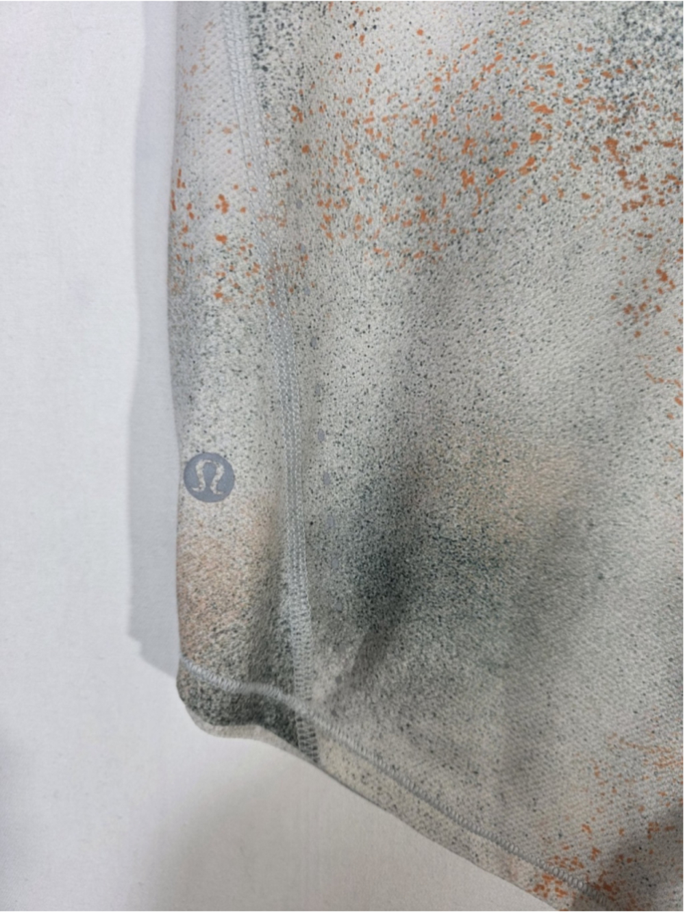 Lululemon High-Neck Running and Training T-ShirtSpray Camo Silver Blu - Picture 6 of 8